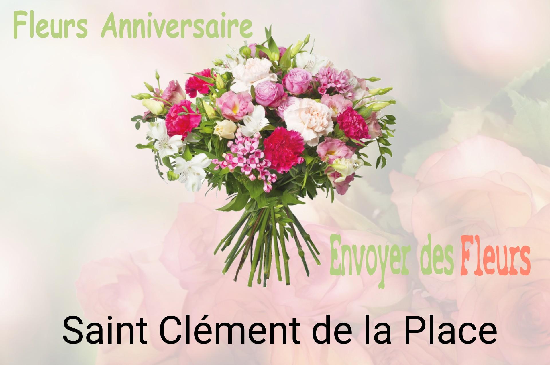 Bouquet de fleurs d’anniversaire livré à Saint-Clément-de-la-Place
